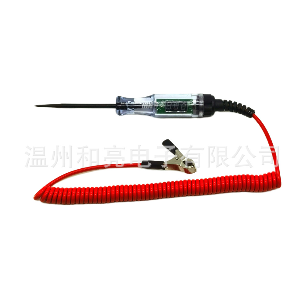 Car electric pen/digital display electric pen 5-120V/maintenance electric pen tool/large DC spring