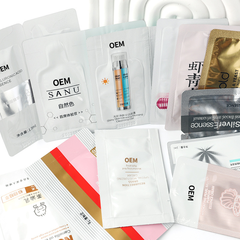 Продукты по уходу за кожей, образцы для очищения и макияжа, кастомизированная обработка