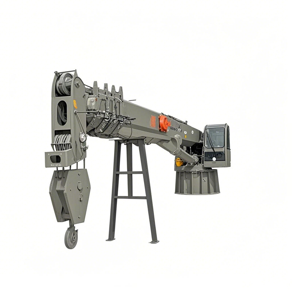 Marine Dock Crane Manufacturer Small Ship Crane Ship Crane for Sea Cargo Lifting