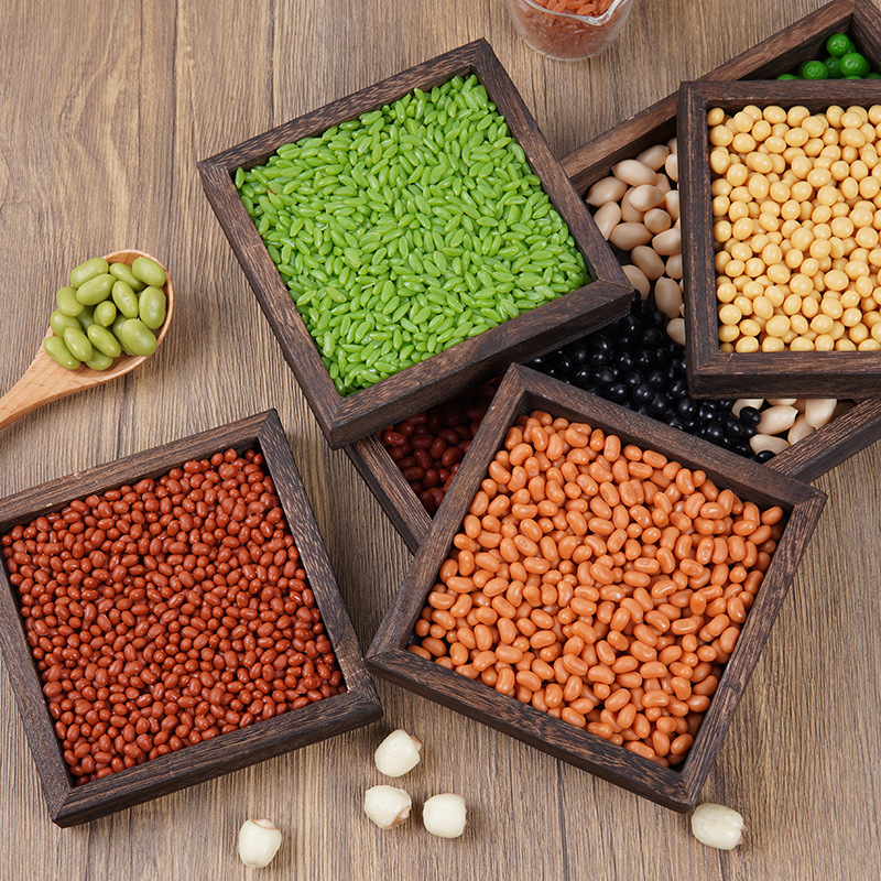 Simulation Cereal Props False Cashew Peanut Nut Model Simulation Food Coarse Grain Soybean Corn Grain Rice