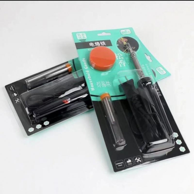 KS Electric Soldering Iron suit Household Appliances Maintenance Welding Line Electric Iron Soldering 30W Computer Motorcycle Maintenance Worker