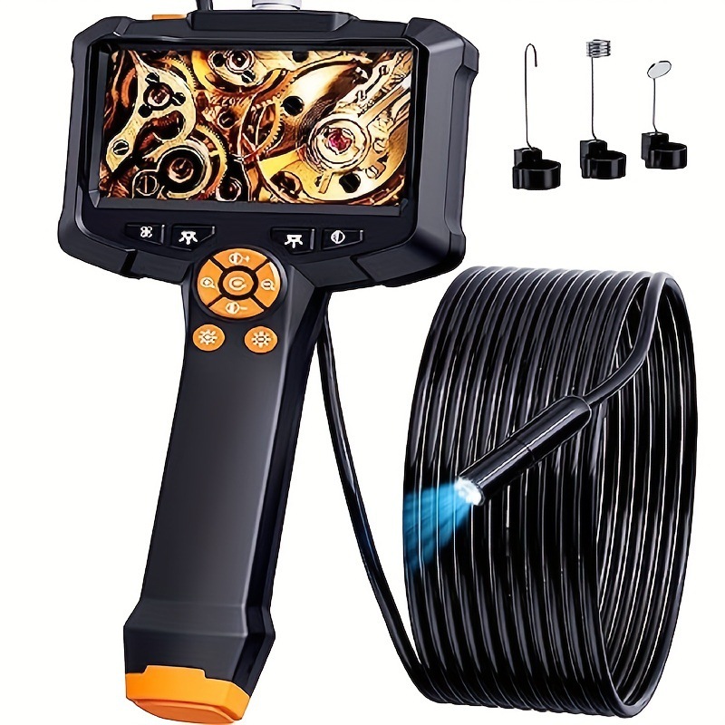2025 New Cross-Border 16.5 Feet Endoscope Camera with Light 4.3/2.4 Endoscope Cross-Border