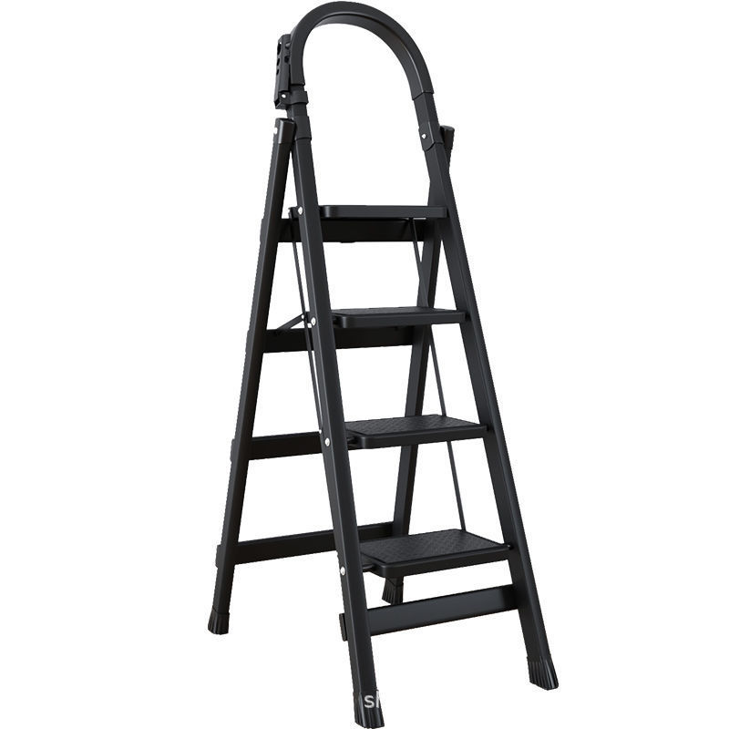 Ladder Household Folding Ladder Indoor and Outdoor Multifunctional Herrings Step Ladder Thickened Safety Telescopic Portable Climbing High Stairs