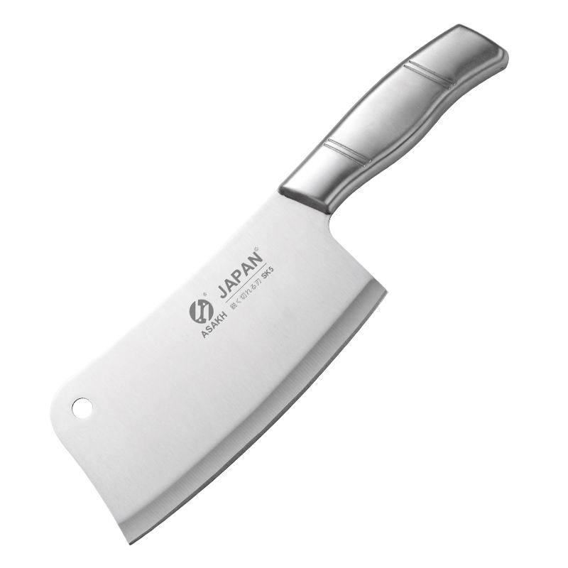 Stainless Steel Hollow Handle Chopper Kitchen Household All Steel Thickened Chop Chop Chop Chop Chicken and Duck Special Knife Wholesale