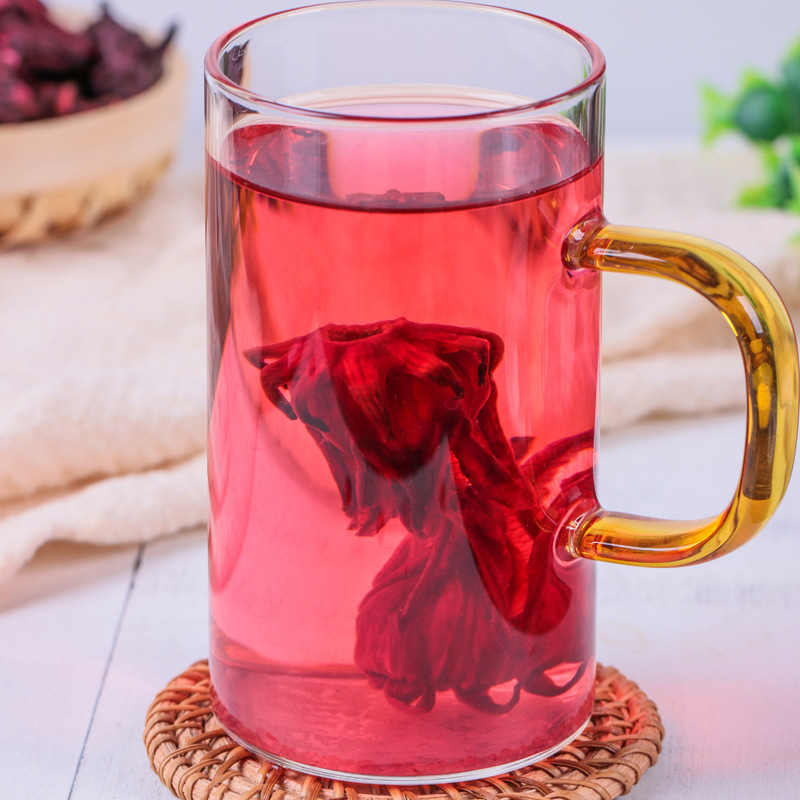 Premium Roselle Hibiscus 500g Canned Flower Tea Fresh Roselle Tea Bags with Tangerine Peel Free Shipping