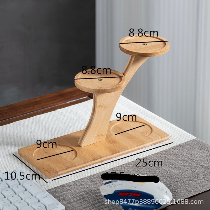 Simple flower rack windowsill fleshy bamboo multi-layer indoor living room desktop shelf balcony decorative shelf wholesale