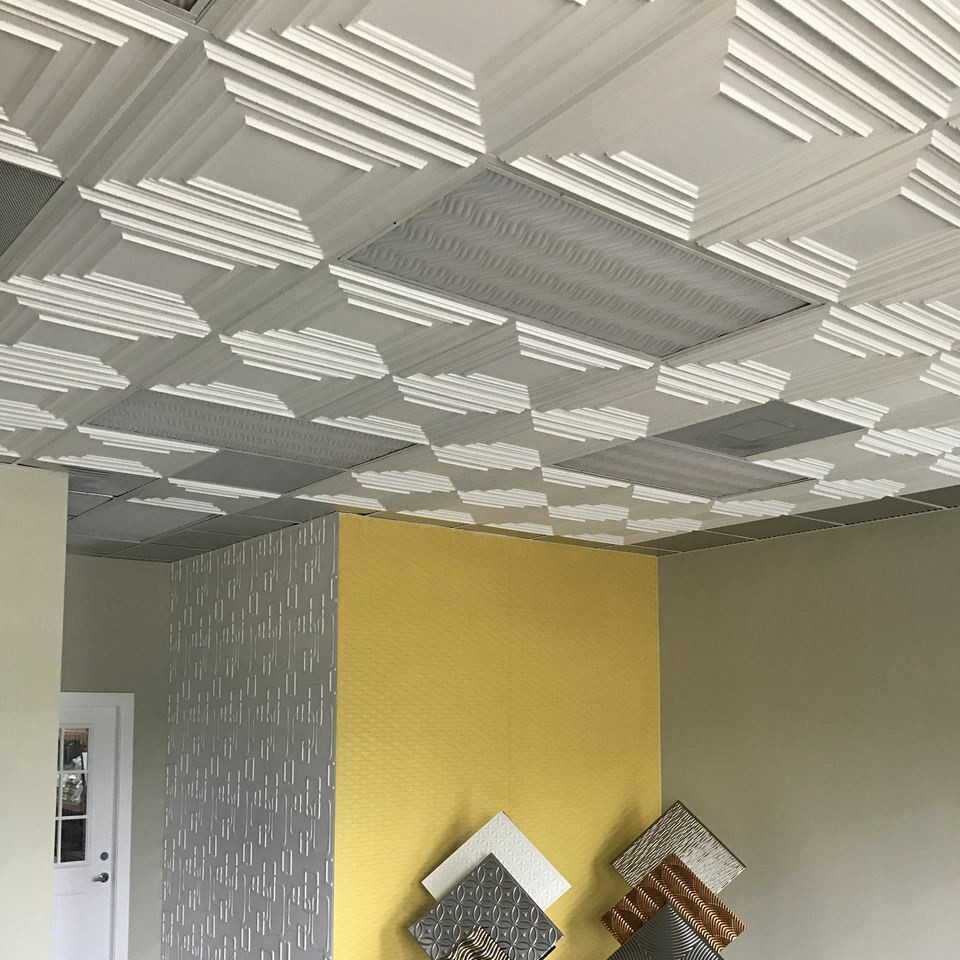 Cross-border American Home Decoration Integrated Ceiling PVC Ceiling Environmental Protection Formaldehyde-free Moisture-proof Flame Retardant 3D Wall Panel