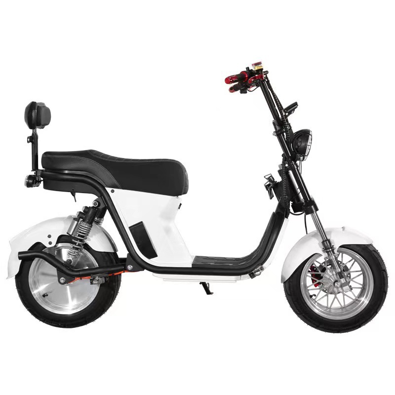 Brazil's Best-Selling 60V20A Dual-Battery Short Model Large Harley Electric Scooter Citycoco Mobility Scooter City Harley