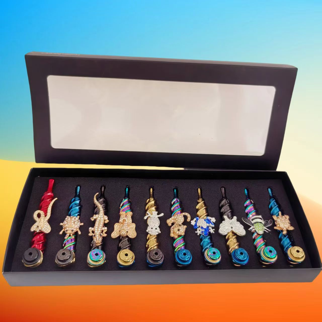 Factory Direct Sales Zinc Alloy Metal Animal Diamond Decoration to Show Off the Stylish Creative Products