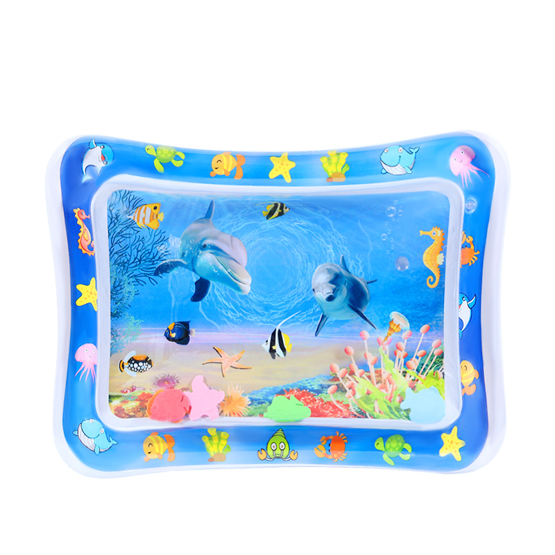 Cross-Border Baby Climbing Mat Crawling Training Clap Mat Marine Life Swimming Ring Children's Climbing Mat Seat Cushion Wholesale