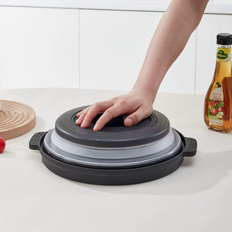 Fresh-keeping Cover Bowl Cover Plate Cover Special Cover for Microwave Heating Heat Preservation Cover for Hot Rice High Temperature Resistant Dish Cover for Hot Dish Cover