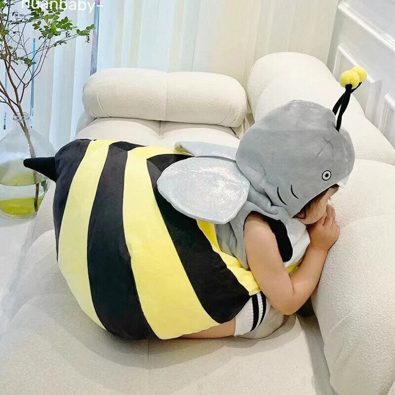 Shark bee bee doll clothing Little bee fish doll clothes suit creative plush toy costume children
