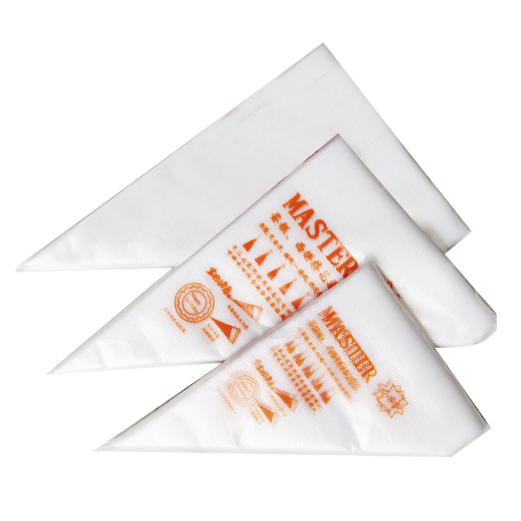 Cake Piping Bag Cream Baby Food Supplement DIY Triangle Bag Baking Tool Thickeneded Transparent Disposable Piping Bag