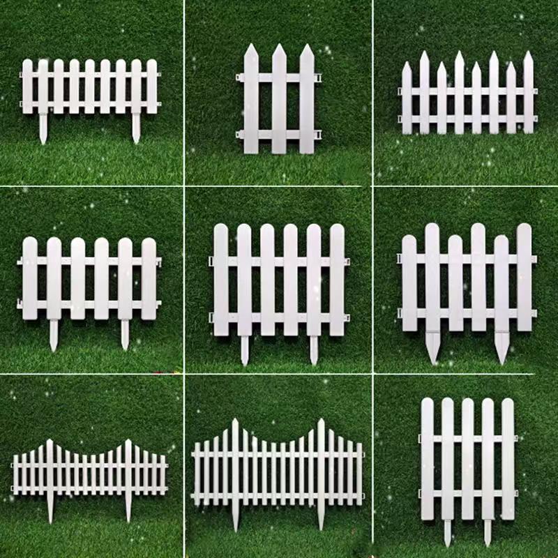 Fence Fence Garden Lawn Guardrail Campus Fence White Small Fence Decorative Fence Vegetable Garden Fence Wholesale