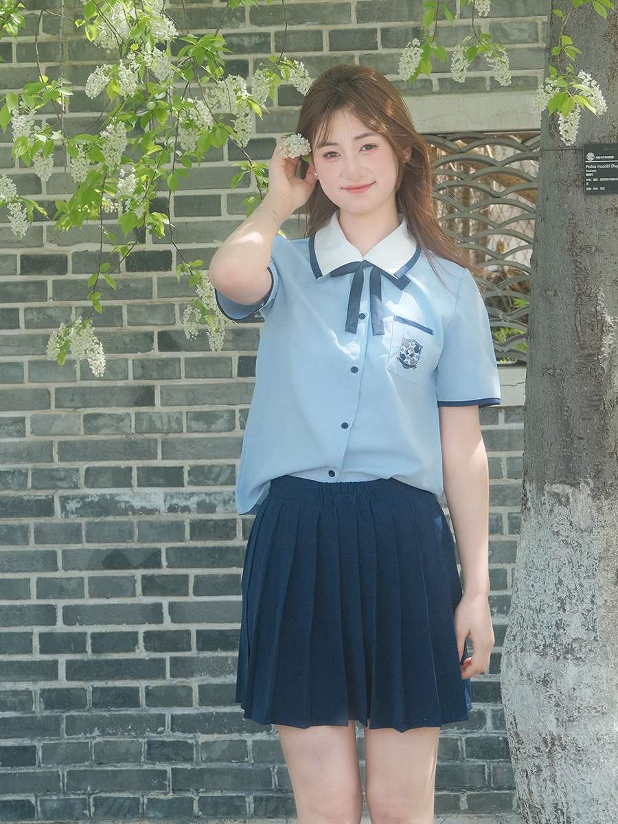 Новая JK униформа 2025 года, короткий рукав, выпускной сезон