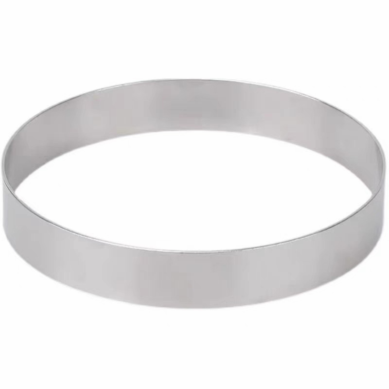 Tortilla Stainless Steel Round Banji Rice Cake Pancake Flapcake Hair Cake Steel Ring Melanel Cutting Mould Tower Ring Electric Cake Pan