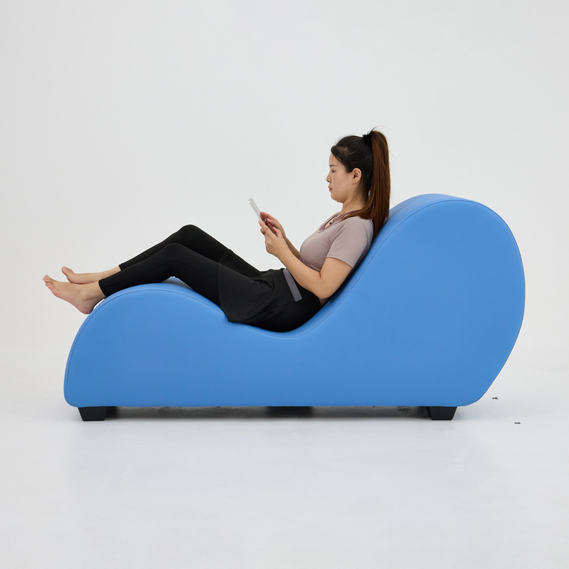 Trendy Recliner Creative Single-Shaped Sofa Yoga Chair Balcony Bedroom Couple Chaise Lounge Small Apartment Living Room