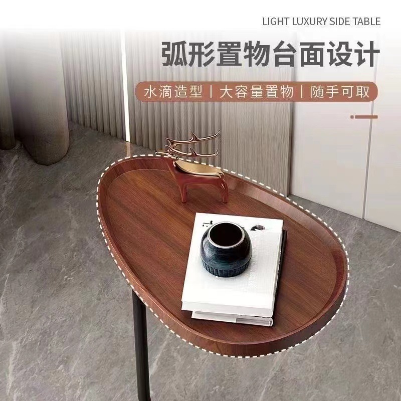 Обработка и индивидуализация маленького кофейного столика, прикроватного столика, скандинавский стиль, для гостиной, домашний, угловой стол, физическое хранение