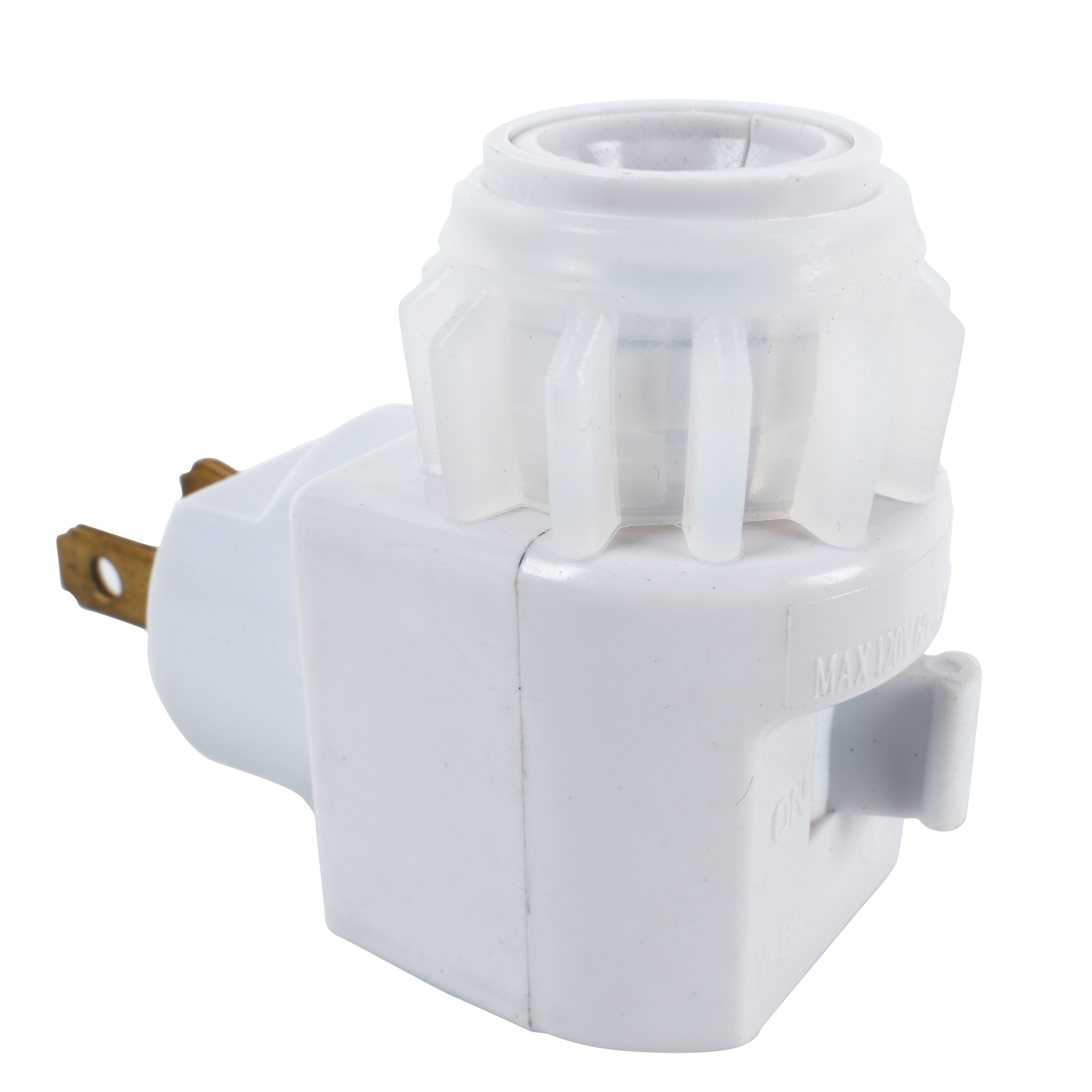 Ультратонкая 120В 60Гц 7Вт макс, 360° вращающаяся ночная лампа с высоким патроном