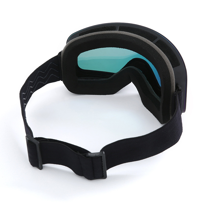 Cylindrical Full-Coverage True Film Ski Goggles Revo Double-Layer Anti-Fog Goggles Snow Goggles Can Be Clipped Myopia/Hx16