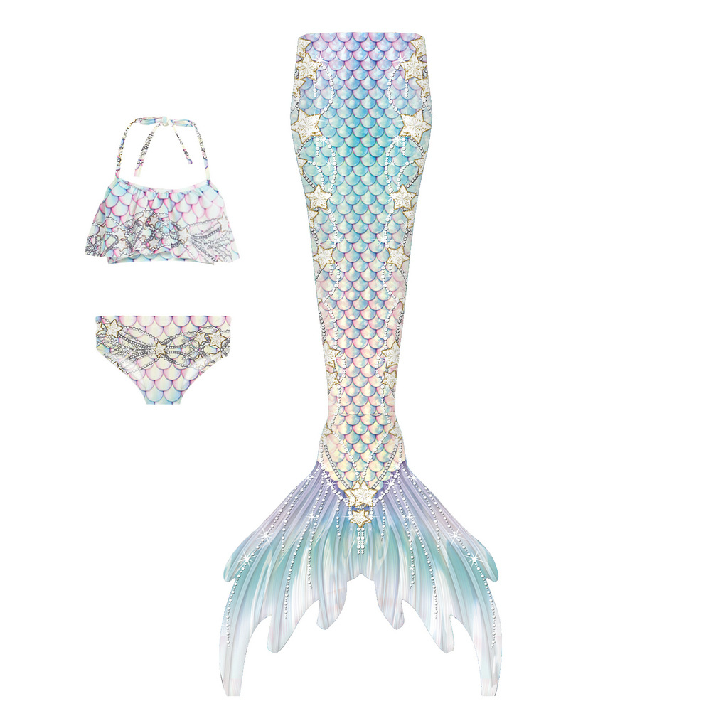 2023 Summer New Adult Swimwear Girl Mermaid Swimsuit Mermaid Princess Suit Mermaid Performance Suit Tail