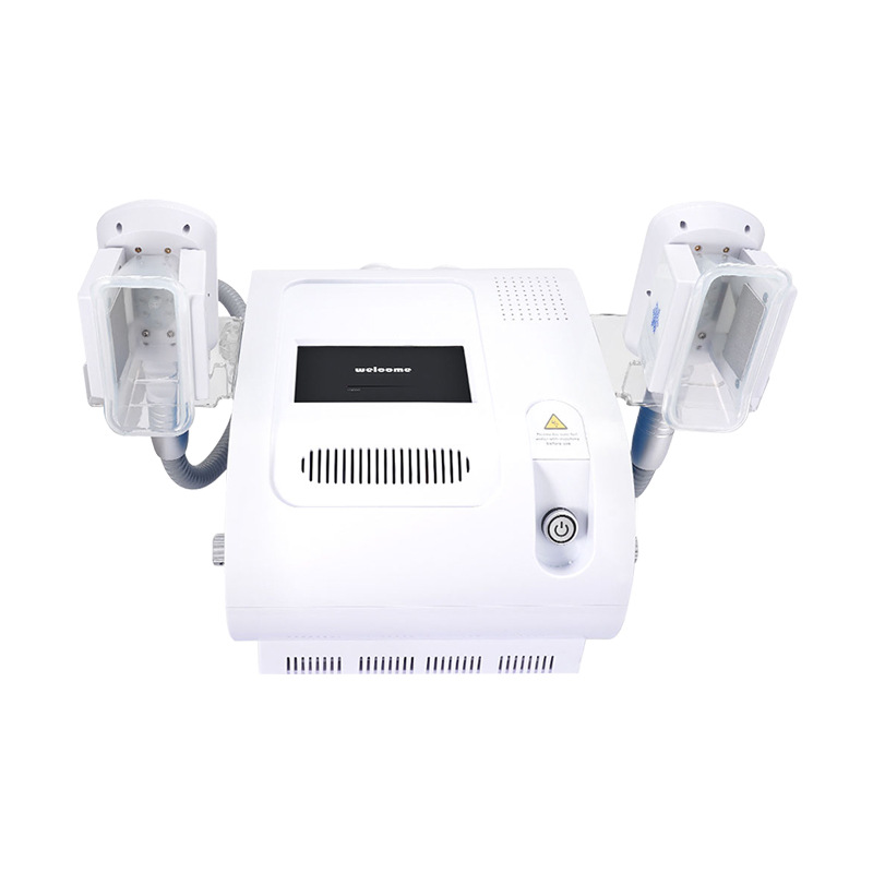 Cross-Border Supply Desktop Double-Head Vacuum Negative Pressure Cold Compress Frozen Slimming Instrument Beauty Salon Beauty Instrument Manufacturer Wholesale