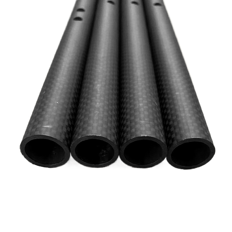 3K Carbon Fiber Tube, Full Carbon Telescopic Rod, Hollow Round Carbon Tube, Diameter 3-300mm, Carbon Fiber Billiard Cue