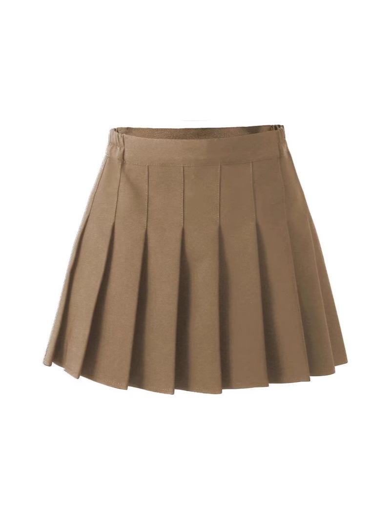 Children's Pleated Skirt Korean JK Skirt Children's Skirt New Style Middle School Children's College Style Girls' Culottes