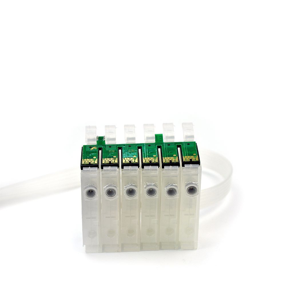 Compatible with Epson R330 T60 T50 1390 Continuous Supply System Empty Kit Imitation Ep Bottle Empty Continuous Supply