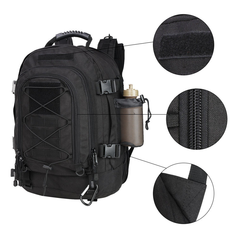 Cross-border Outdoor Tactical Mountaineering Backpack Army Fan Hiking Bag Multi-function Large Capacity Backpack Tactical Backpack