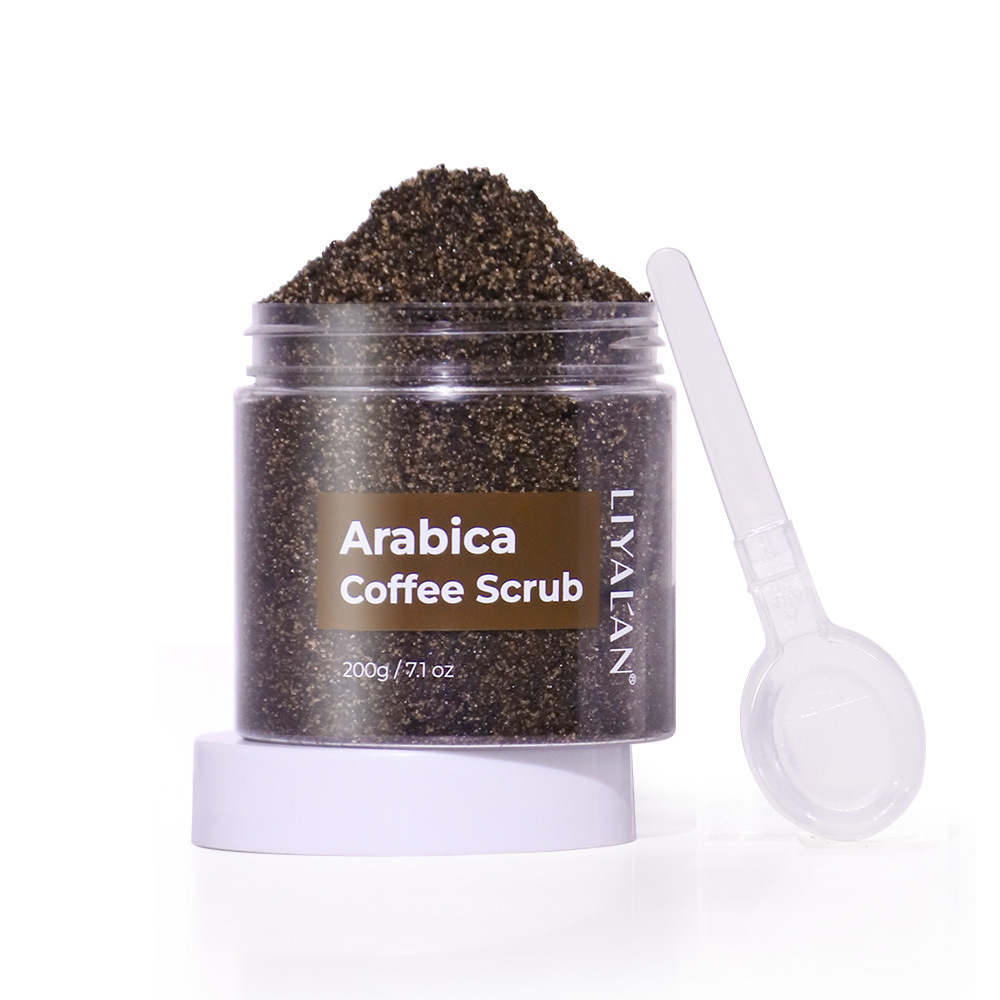Sea Salt Arabica Coffee Scrub Gentle Cleansing Exfoliating Jojoba Oil Moisturizing Body Scrub