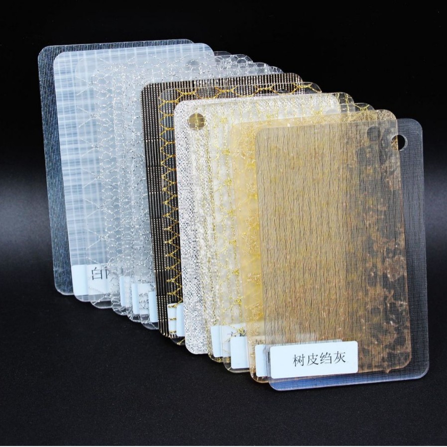 Single-sided frosted semi-permeable series acrylic interior decoration partition plexiglass plate manufacturers wholesale whole plate