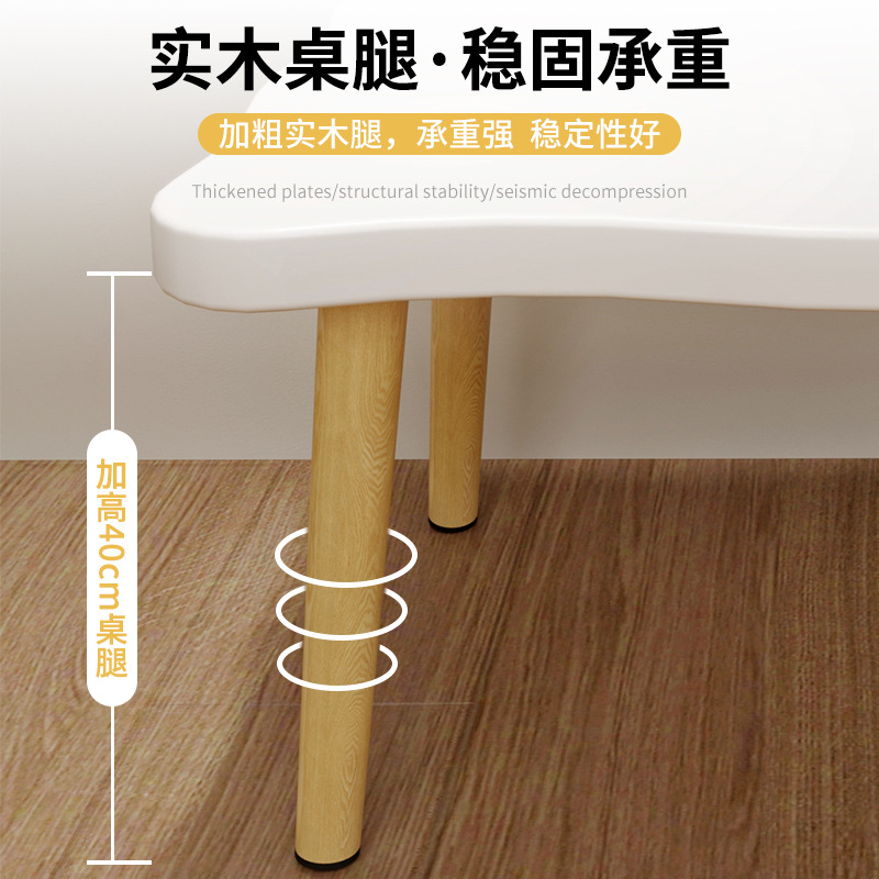 Bay Window Small Table Solid Wood Small Coffee Table Bedroom Low Table Kang Table Tatami Tea Table Small Apartment Sofa Household Side Table