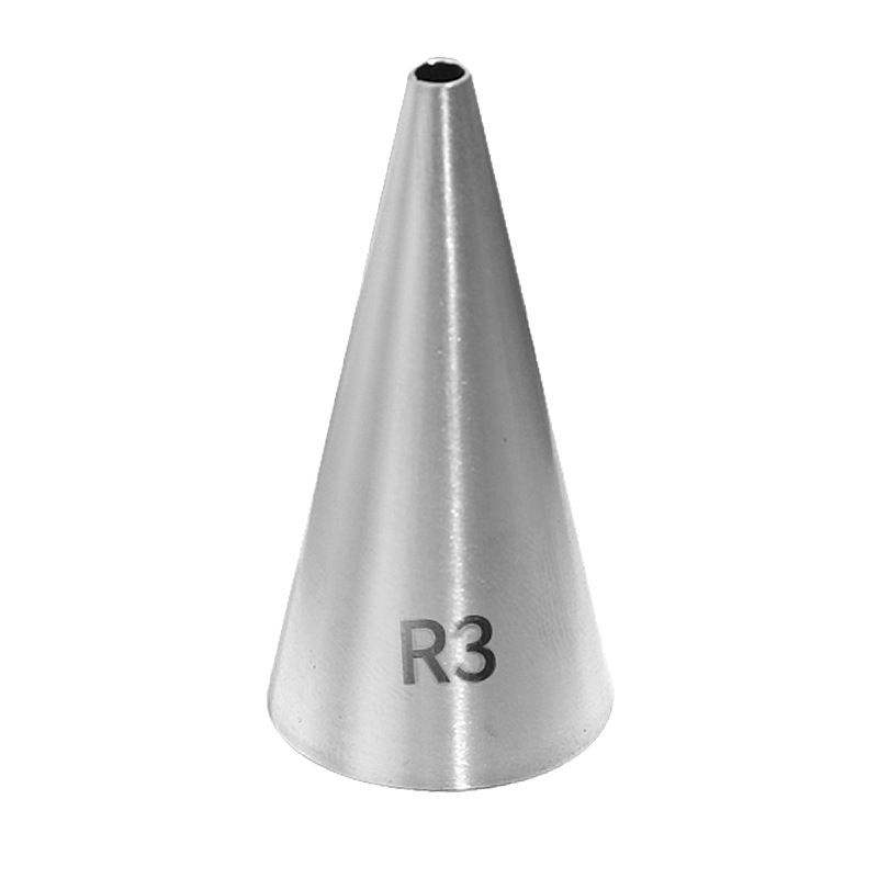 1M 6 Tooth Cake Decorative Cookie Rose Cream Baking DIY Tool 304 Stainless Steel Decorative Mouth Medium Collection