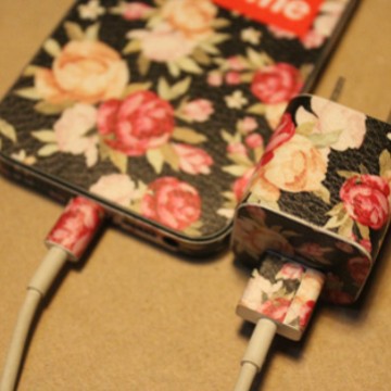 For Apple 5678/Mobile Phone Charger Sticker Film Power Sticker Charging Head Cartoon Sticker