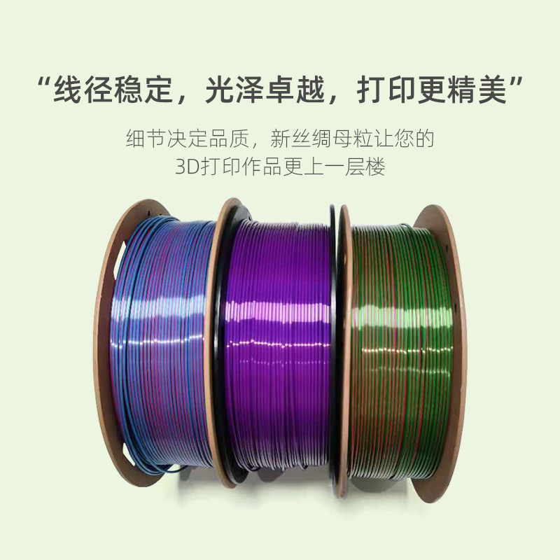 New Silk 3D Printing Consumables Masterbatch Upgraded PLA Color Masterbatch Toner PETG Color Masterbatch Factory Outlet
