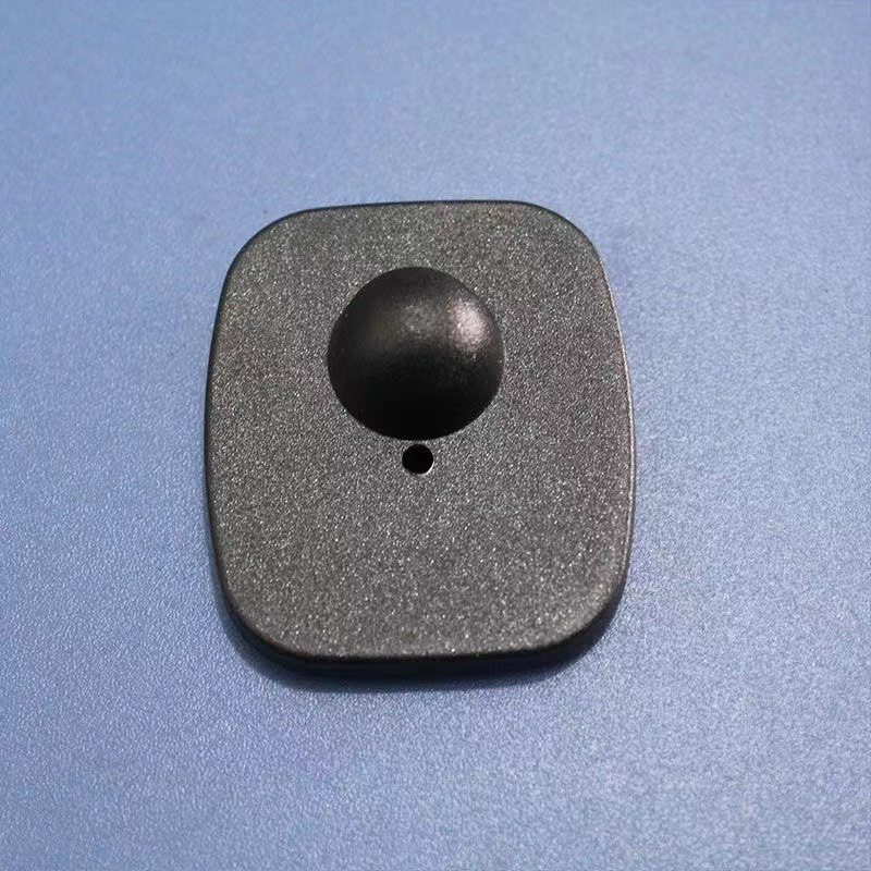 Anti-theft magnetic buckle black small square buckle radio frequency anti-theft Buckle store clothing store supermarket shopping mall anti-theft magnetic buckle anti-theft buckle