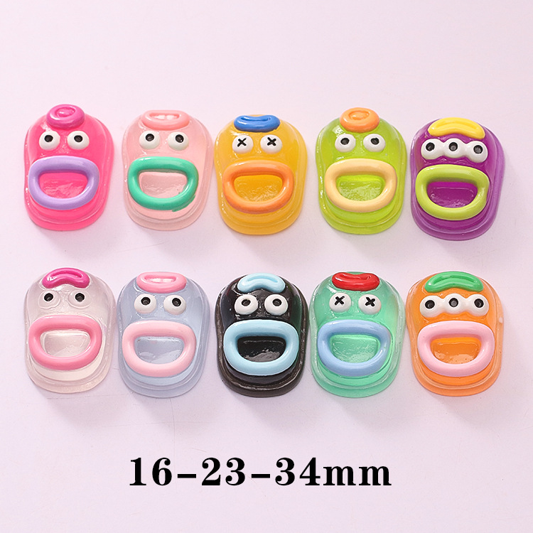 Цветные светящиеся кроссовки, кукольные аксессуары, трехмерные клоунские туфли, маленькие подарки для развлечений