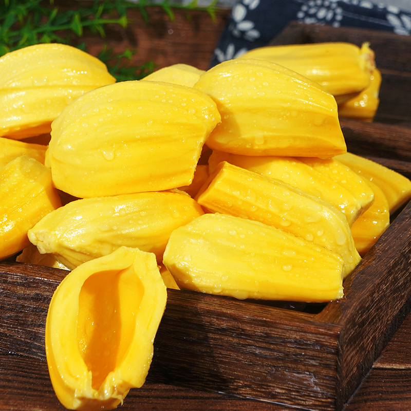 Hainan Jackfruit Fresh Fruit Free Shipping Yellow Flesh Jackfruit Whole Fruit Fresh Whole Box Seasonal Red