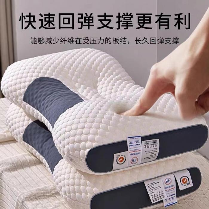 Manufacturer Wholesale Thickened Washable Pillows Hotel Pillow Core Home Cushion Student Dormitory Pillow Neck Protection Side Sleeping