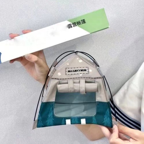 Original 12 points ob11 camping tent shooting props mini tent 10cm cotton doll house miniature gift
