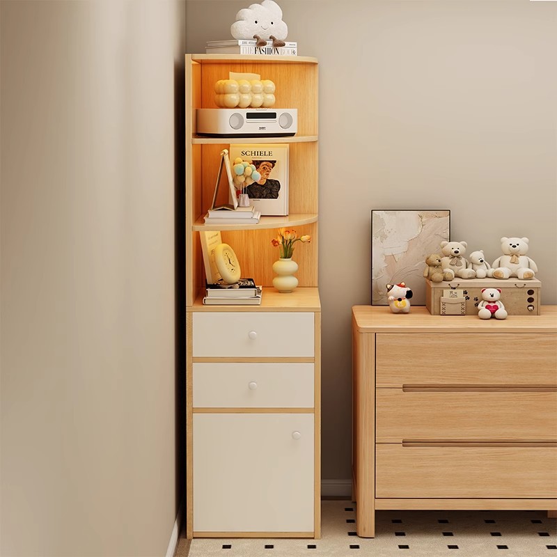 Угловой шкаф для хранения, маленький узкий шкаф для спальни и ресторана