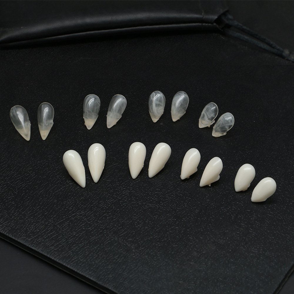 Halloween vampire false teeth zombie false teeth pointed braces small tiger teeth braces cosplay makeup props