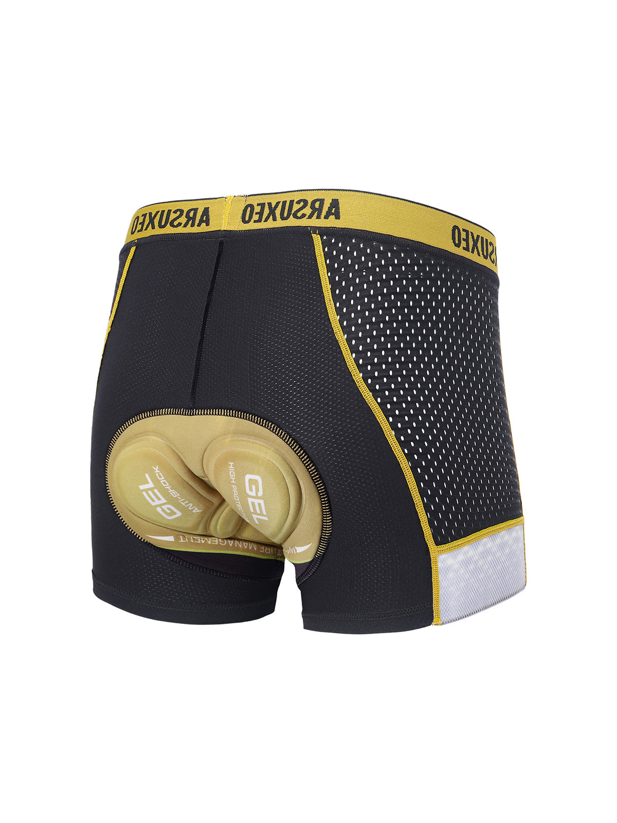 Велосипедное нижнее белье для мужчин дышащее быстро сохнущее с утолщенной силиконовой подушкой кросс-бордер 002C