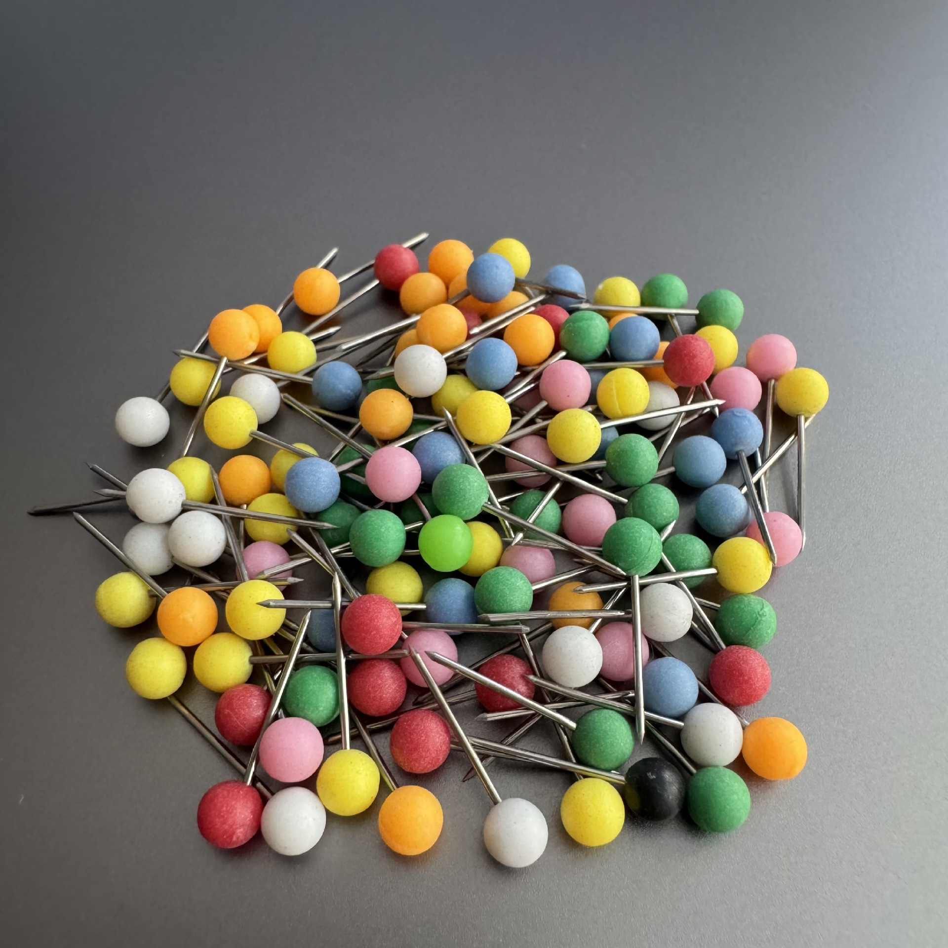 Colorful Pearl Pins Foam Spool Line Set Fixed Pins Fishing Line Set Accessories Fishing Supplies Wholesale