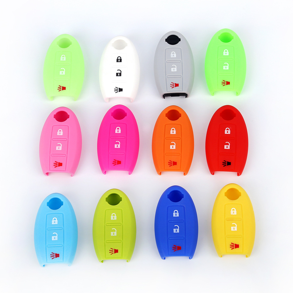 Suitable for Nissan car key case Xuanyi key case silicone key case in stock wholesale car key case