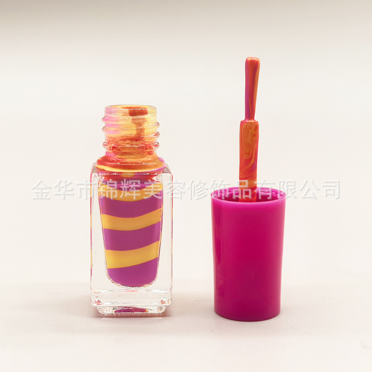 Exclusively for Export Export Customized Kidsren's Spiral Nail Polish Spiral Water-Based Nail Polish