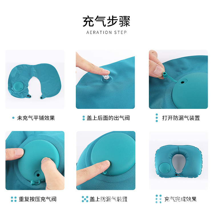 Inflatable Pillow press automatic inflatable pillow 10 press square pillow source factory in stock direct travel pillow