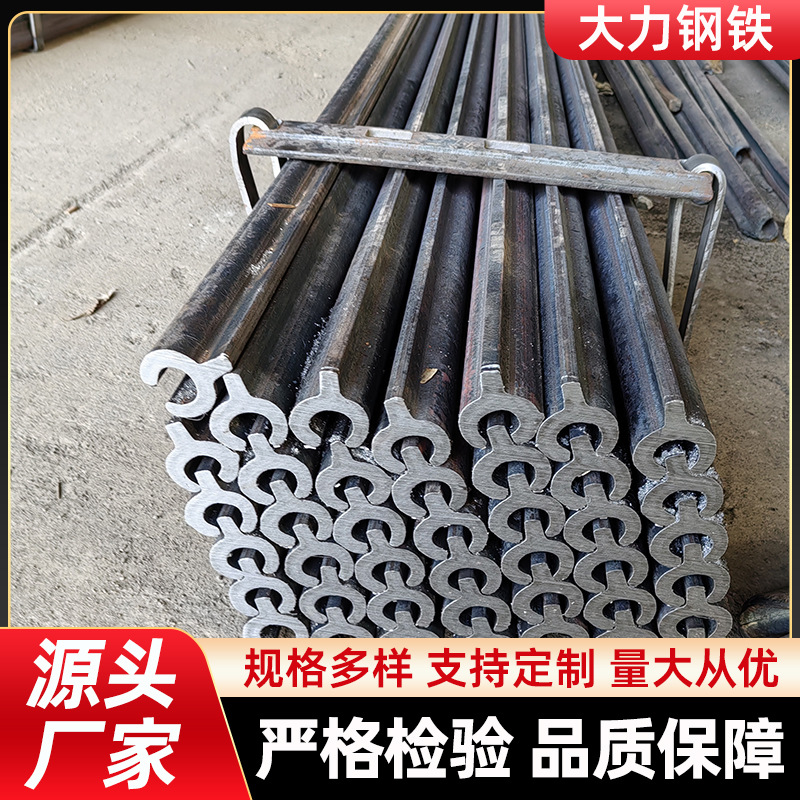 Hot-Rolled Non-Standard Special-Shaped Steel Manufacturers Precision Drawn Solid/Half-Round/Oval Special-Shaped Steel 16Mn Non-Standard Precision Special-Shaped Steel