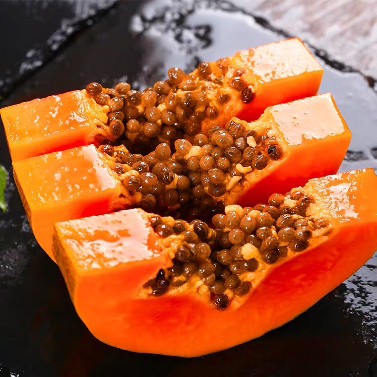 Red Heart Papaya 5kg Whole Box Hainan Rock Sugar Heart Papaya Fresh Leizhou Seasonal Tropical Fruit Green Papaya Wholesale